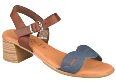 Πέδιλα γυναικεία | Δερμάτινα | Υφαντίδης | 124703 | Μπλε - Υφαντίδης - 